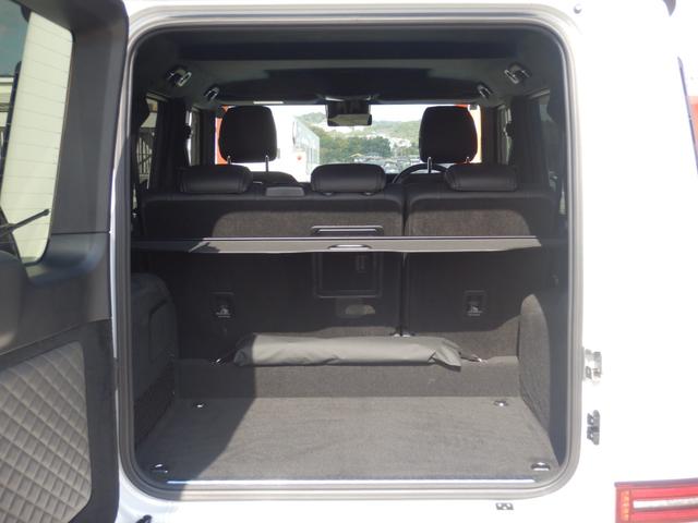 Gクラス G63 manufakturプログラムプラス&インテリアプラス AMGナイトP AMGカーボンファイバーインテリアトリム サンルーフ 灰/黒エクスクルーシブナッパレザーシート 右ハンドル 1オナ 禁煙車(15枚目)