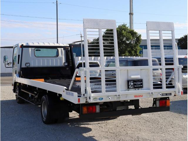 エルフトラック Wキャブロングフルフラットローダンプ 積載車 ETC 6MT ラジコン付ユニック エアコン ラジオ エアバッグ 電動格納ミラー パワーウィンドウ フルフラットロー(8枚目)