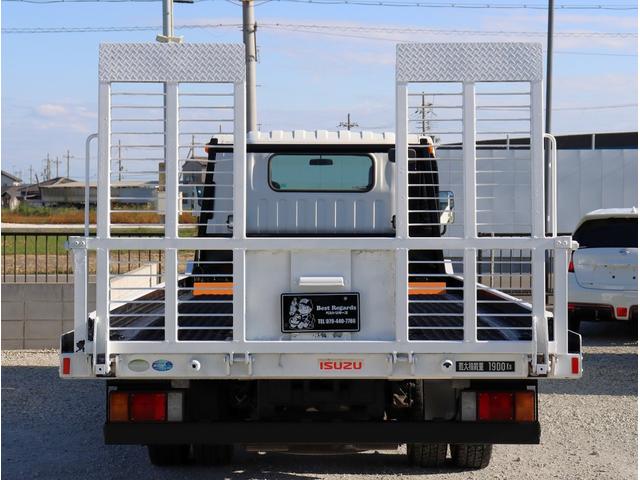 エルフトラック Wキャブロングフルフラットローダンプ 積載車 ETC 6MT ラジコン付ユニック エアコン ラジオ エアバッグ 電動格納ミラー パワーウィンドウ フルフラットロー(9枚目)