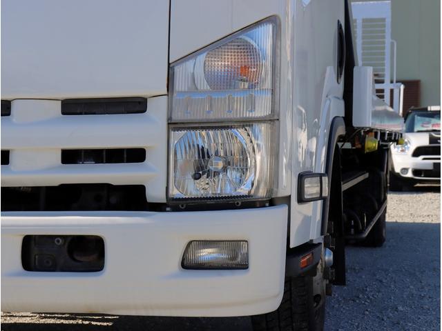 エルフトラック Wキャブロングフルフラットローダンプ 積載車 ETC 6MT ラジコン付ユニック エアコン ラジオ エアバッグ 電動格納ミラー パワーウィンドウ フルフラットロー(15枚目)