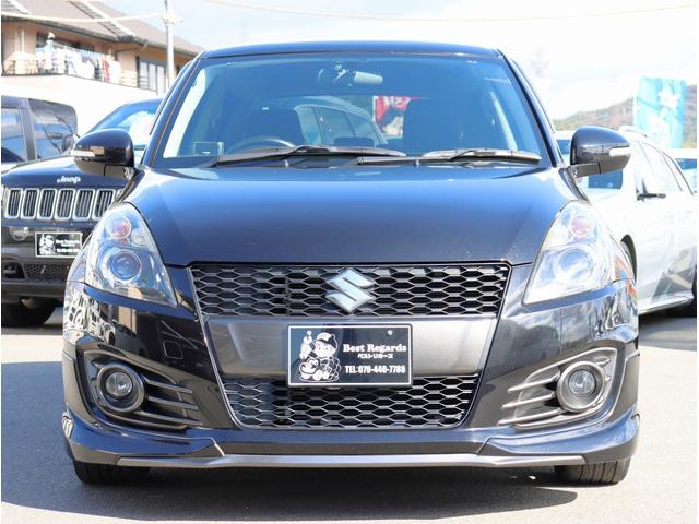 スイフトスポーツ ベースグレード ワンオーナー 社外ナビ フルセグTV ETC Bluetoothオーディオ クルーズコントロール レーダー探知機 パドルシフト HIDヘッドライト 電動格納ミラー パワーステアリング パワーウィンドウ(4枚目)