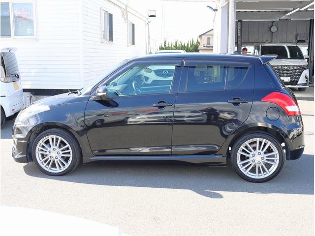 スイフトスポーツ ベースグレード ワンオーナー 社外ナビ フルセグTV ETC Bluetoothオーディオ クルーズコントロール レーダー探知機 パドルシフト HIDヘッドライト 電動格納ミラー パワーステアリング パワーウィンドウ(6枚目)