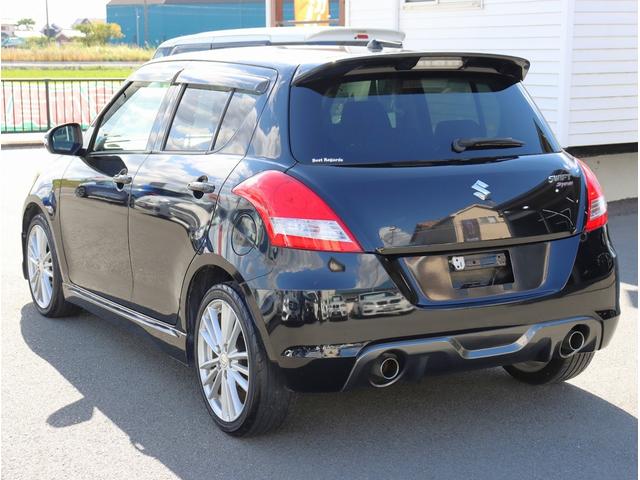 スイフトスポーツ ベースグレード ワンオーナー 社外ナビ フルセグTV ETC Bluetoothオーディオ クルーズコントロール レーダー探知機 パドルシフト HIDヘッドライト 電動格納ミラー パワーステアリング パワーウィンドウ(7枚目)