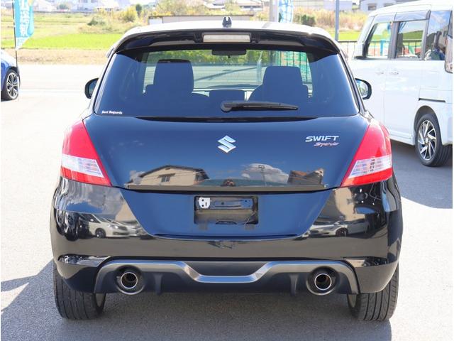 スイフトスポーツ ベースグレード ワンオーナー 社外ナビ フルセグTV ETC Bluetoothオーディオ クルーズコントロール レーダー探知機 パドルシフト HIDヘッドライト 電動格納ミラー パワーステアリング パワーウィンドウ(8枚目)