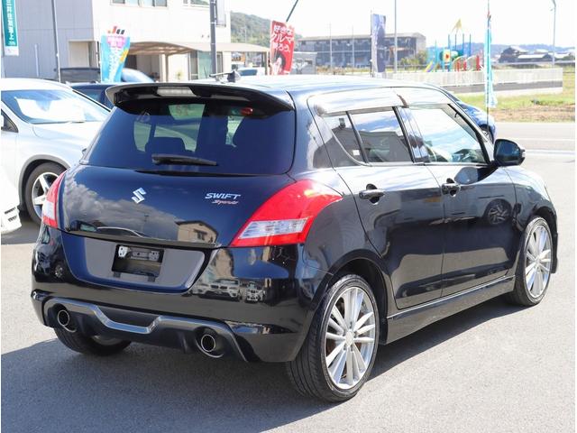 スイフトスポーツ ベースグレード ワンオーナー 社外ナビ フルセグTV ETC Bluetoothオーディオ クルーズコントロール レーダー探知機 パドルシフト HIDヘッドライト 電動格納ミラー パワーステアリング パワーウィンドウ(9枚目)