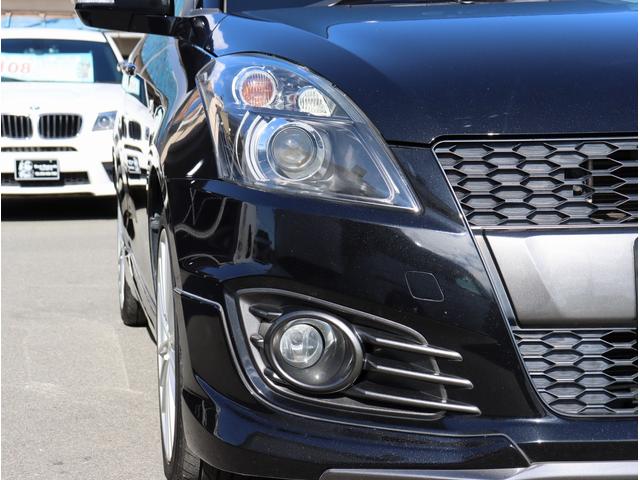 スイフトスポーツ ベースグレード ワンオーナー 社外ナビ フルセグTV ETC Bluetoothオーディオ クルーズコントロール レーダー探知機 パドルシフト HIDヘッドライト 電動格納ミラー パワーステアリング パワーウィンドウ(12枚目)