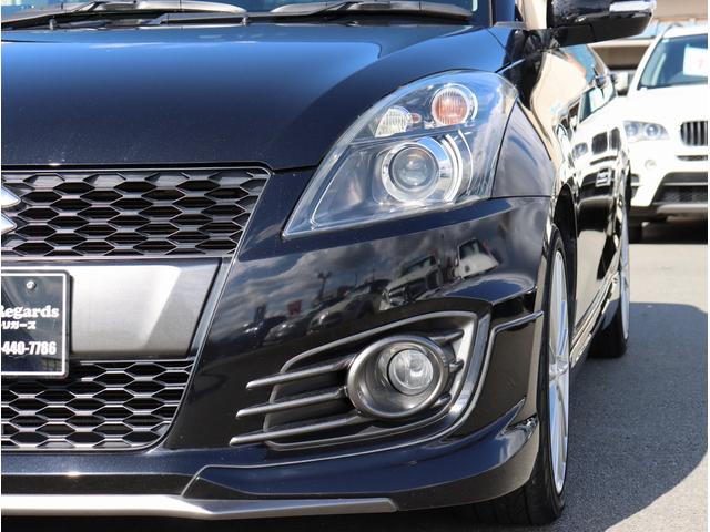 スイフトスポーツ ベースグレード ワンオーナー 社外ナビ フルセグTV ETC Bluetoothオーディオ クルーズコントロール レーダー探知機 パドルシフト HIDヘッドライト 電動格納ミラー パワーステアリング パワーウィンドウ(13枚目)