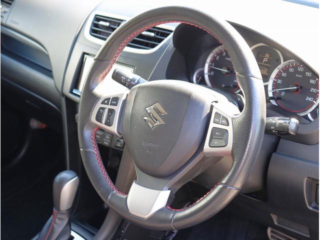 スイフトスポーツ ベースグレード ワンオーナー 社外ナビ フルセグTV ETC Bluetoothオーディオ クルーズコントロール レーダー探知機 パドルシフト HIDヘッドライト 電動格納ミラー パワーステアリング パワーウィンドウ(20枚目)