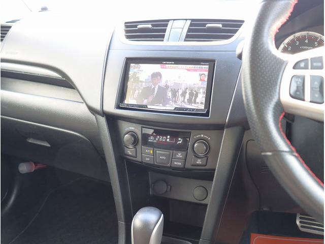 スイフトスポーツ ベースグレード ワンオーナー 社外ナビ フルセグTV ETC Bluetoothオーディオ クルーズコントロール レーダー探知機 パドルシフト HIDヘッドライト 電動格納ミラー パワーステアリング パワーウィンドウ(44枚目)