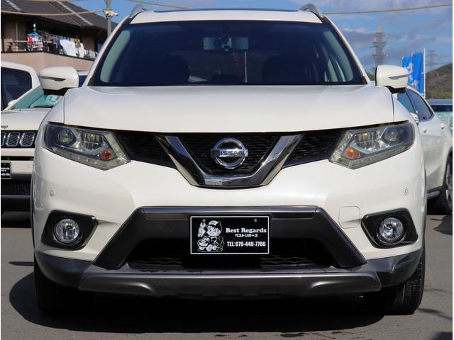 エクストレイル ２０Ｘ　ブラックエクストリーマーＸ　サンルーフ　４ＷＤ　純正ナビ　フルセグＴＶ　ビルトインＥＴＣ　全周囲カメラ　Ｂｌｕｅｔｏｏｔｈオーディオ　シートヒーター　エマージェンシーブレーキ　電動格納ミラー　パワーステアリング　パワーウィンドウ（4枚目）