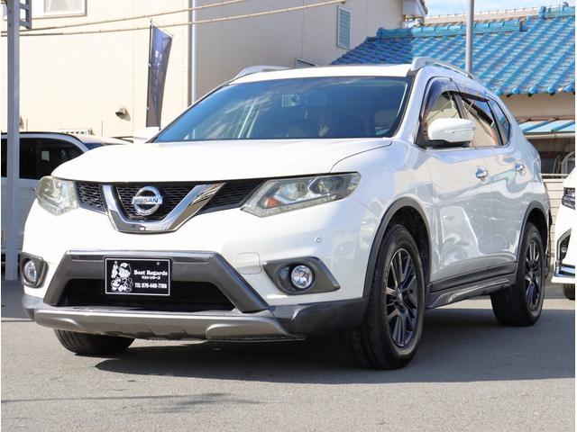 エクストレイル ２０Ｘ　ブラックエクストリーマーＸ　サンルーフ　４ＷＤ　純正ナビ　フルセグＴＶ　ビルトインＥＴＣ　全周囲カメラ　Ｂｌｕｅｔｏｏｔｈオーディオ　シートヒーター　エマージェンシーブレーキ　電動格納ミラー　パワーステアリング　パワーウィンドウ（5枚目）