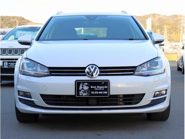 ゴルフヴァリアント ＴＳＩハイライン　純正ナビ　ＥＴＣ　バックカメラ　Ｂｌｕｅｔｏｏｔｈオーディオ　デュアルエアコン　電動格納ミラー　パワーステアリング　パワーウィンドウ（4枚目）