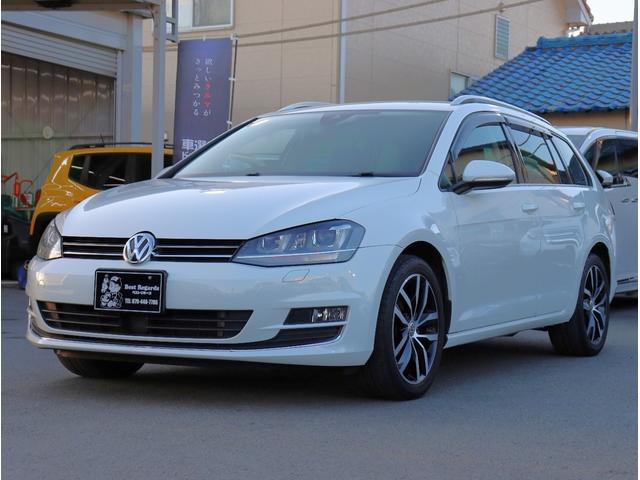 ゴルフヴァリアント ＴＳＩハイライン　純正ナビ　ＥＴＣ　バックカメラ　Ｂｌｕｅｔｏｏｔｈオーディオ　デュアルエアコン　電動格納ミラー　パワーステアリング　パワーウィンドウ（5枚目）