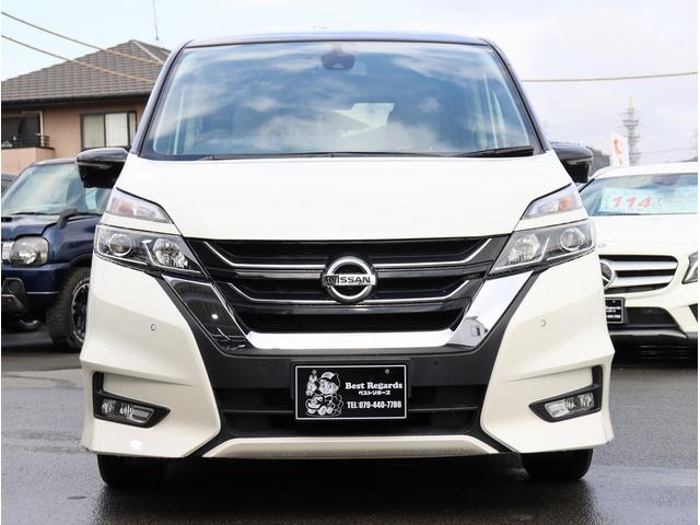 セレナ ハイウェイスター Vセレクション 純正9インチナビ フルセグTV ビルトインETC 純正フリップダウンモニター シートヒーター LEDヘッドライト アラウンドビューモニター 両側パワースライドドア アイドリングストップ(4枚目)