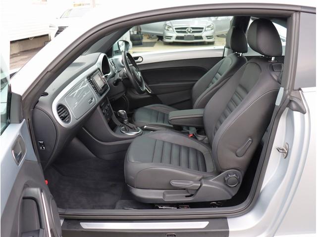 ザ・ビートル デザインレザーパッケージ　純正ナビ　フルセグＴＶ　バックカメラ　Ｂｌｕｅｔｏｏｔｈオーディオ　レザーシート　シートヒーター　クルコン　オートライト　電動格納ミラー（36枚目）