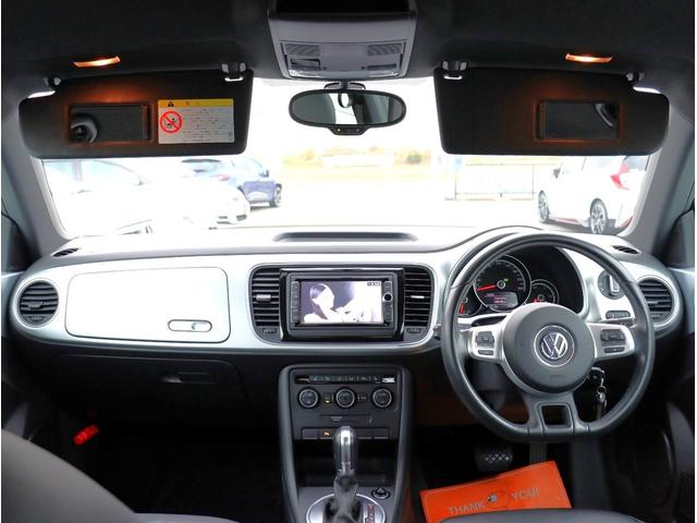 ザ・ビートル デザインレザーパッケージ　純正ナビ　フルセグＴＶ　バックカメラ　Ｂｌｕｅｔｏｏｔｈオーディオ　レザーシート　シートヒーター　クルコン　オートライト　電動格納ミラー（40枚目）