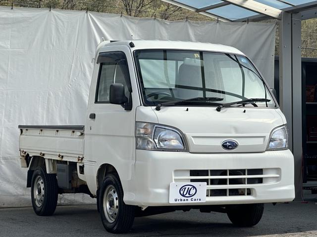 サンバートラック ＴＢ　弊社ユーザー様買取車両　４ＷＤ　禁煙車　三方開　ＯＢＤ診断済　保証付き　実走行４２０００キロ　マニュアルエアコン　パワステ　オートマ車　ヘッドライトレベライザー　純正ゴムマット（21枚目）