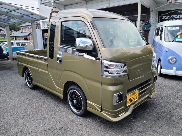 ハイゼットトラック エクストラ　軽トラ専門店☆ジャンボエクストラ４ＷＤ☆リアルスピードエアロ☆切替式４ＷＤ☆スマートアシスト☆地デジナビ☆ＢＴ・ＵＳＢ再生☆デフロック☆ＬＥＤオートハイビーム☆フォグランプ☆オーバーヘッドシェルフ☆（6枚目）