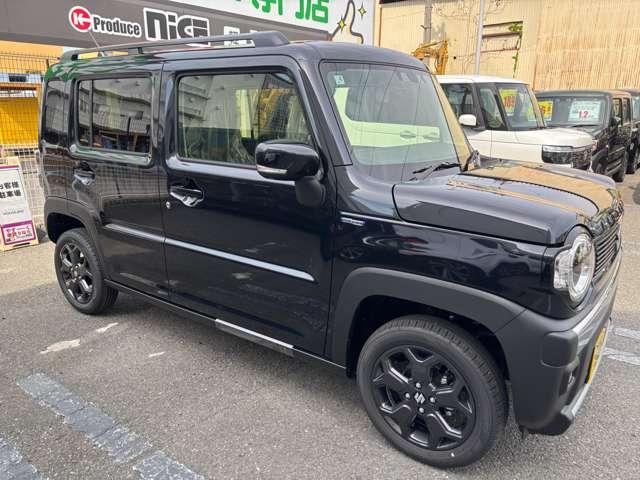 ハスラー タフワイルド 登録届出済使用車 スズキコネクト 衝突軽減 LEDヘッドライト シートヒーター ブラックメタリック15インチアルミ HUSLERエンブレム ルーフレール 撥水ファブリック表皮 ナノイー搭載 ABS!!(75枚目)