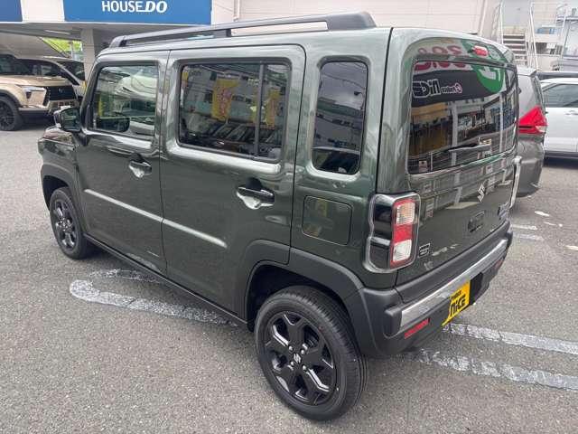 ハスラー タフワイルド LEDヘッドライト フォグランプ 衝突軽減ブレーキ ルーフレール 15インチアルミ 本革巻ステアリング パーソナルテーブル ナノイー フルオートエアコン USB電源ソケット 障害物センサー ABS!!(72枚目)