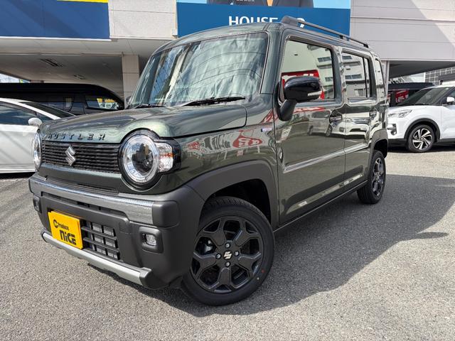 ハスラー タフワイルド 届出済未使用車 LEDヘッドライト シートヒーター 衝突軽減ブレーキ ルーフレール 純正アルミホイール 禁煙車 フォグランプ コーナーセンサー クルコン レーンキープ(6枚目)