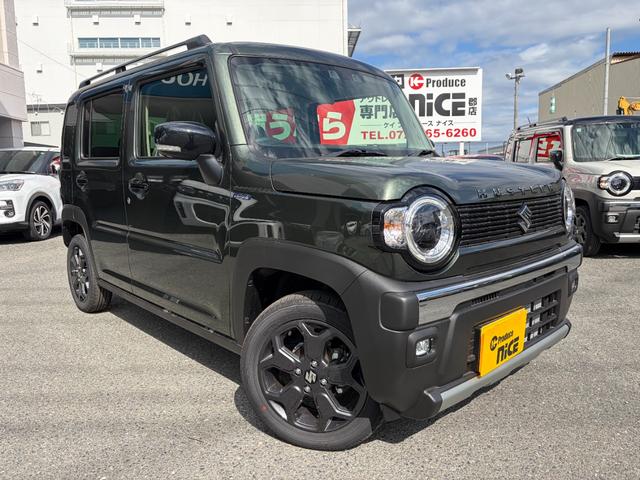 ハスラー タフワイルド 届出済未使用車 LEDヘッドライト シートヒーター 衝突軽減ブレーキ ルーフレール 純正アルミホイール 禁煙車 フォグランプ コーナーセンサー クルコン レーンキープ(16枚目)