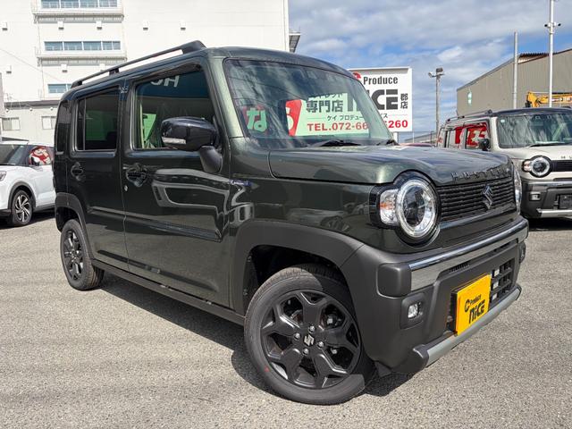 ハスラー タフワイルド 届出済未使用車 LEDヘッドライト シートヒーター 衝突軽減ブレーキ ルーフレール 純正アルミホイール 禁煙車 フォグランプ コーナーセンサー クルコン レーンキープ(17枚目)