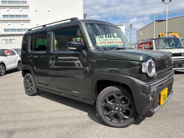 ハスラー タフワイルド 届出済未使用車 LEDヘッドライト シートヒーター 衝突軽減ブレーキ ルーフレール 純正アルミホイール 禁煙車 フォグランプ コーナーセンサー クルコン レーンキープ(19枚目)