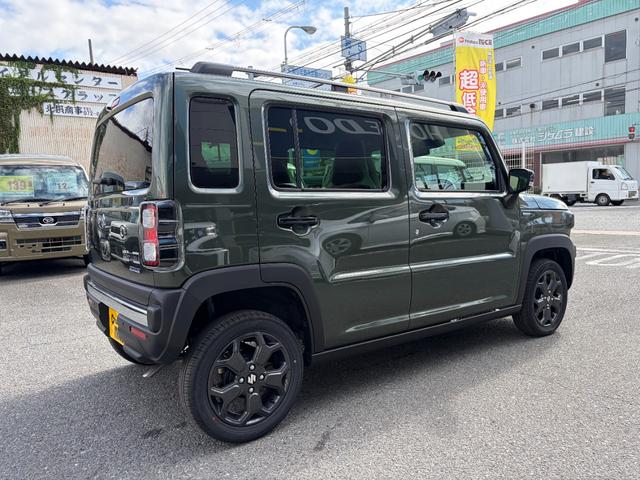 ハスラー タフワイルド 届出済未使用車 LEDヘッドライト シートヒーター 衝突軽減ブレーキ ルーフレール 純正アルミホイール 禁煙車 フォグランプ コーナーセンサー クルコン レーンキープ(31枚目)