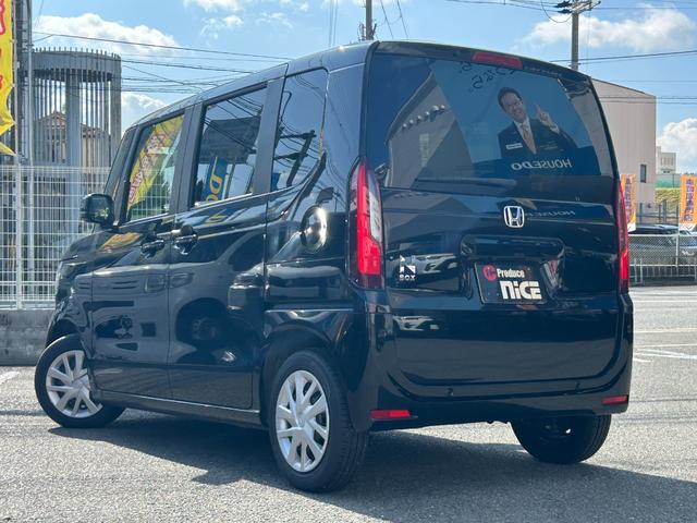 N-BOX ベースグレード 衝突軽減ブレーキ・レーダークルコン・シートヒーター・電子パーキング・ブレーキホールド・パワースライドドア・レーンキープ・コーナーセンサー・LEDヘッドライト・プッシュスタート・スマキー・電動格納ミラー(30枚目)