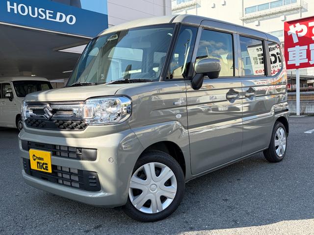 スペーシア ハイブリッドＧ　届出済未使用車　ＬＥＤ　両側スライドドア　衝突軽減ブレーキ　レーンキープアシスト　スマーートキー　車線逸脱警報機能　障害物センサー（6枚目）