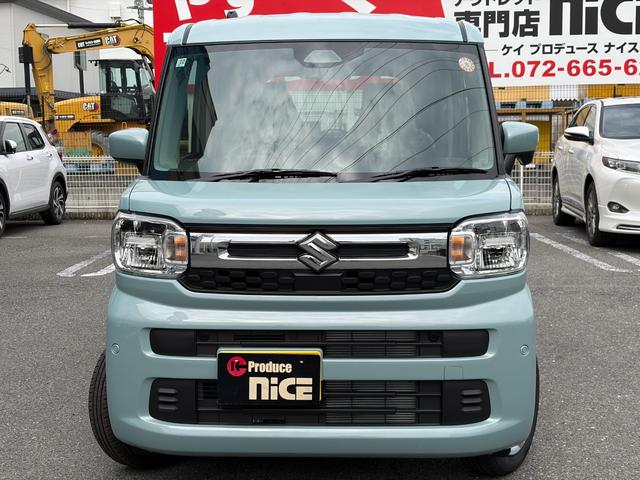 スペーシア ハイブリッドＧ　届出済未使用車　ＬＥＤ　両側スライドドア　衝突軽減ブレーキ　レーンキープアシスト　スマーートキー　車線逸脱警報機能　障害物センサー　禁煙車　電動格納ミラー　アイドリングストップ　オートエアコン　ＡＢＳ（10枚目）