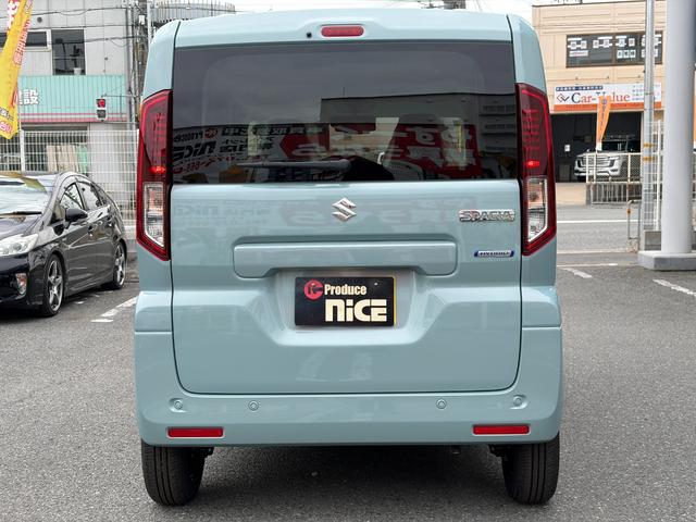 スペーシア ハイブリッドＧ　届出済未使用車　ＬＥＤ　両側スライドドア　衝突軽減ブレーキ　レーンキープアシスト　スマーートキー　車線逸脱警報機能　障害物センサー　禁煙車　電動格納ミラー　アイドリングストップ　オートエアコン　ＡＢＳ（23枚目）