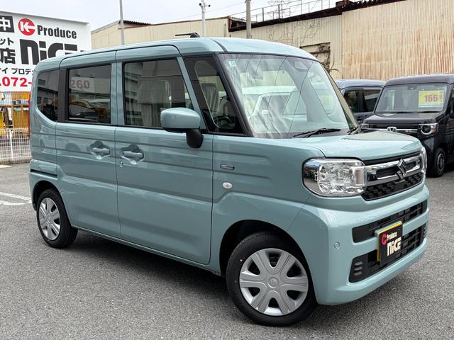 スペーシア ハイブリッドＧ　届出済未使用車　ＬＥＤ　両側スライドドア　衝突軽減ブレーキ　レーンキープアシスト　スマーートキー　車線逸脱警報機能　障害物センサー　禁煙車　電動格納ミラー　アイドリングストップ　オートエアコン　ＡＢＳ（70枚目）