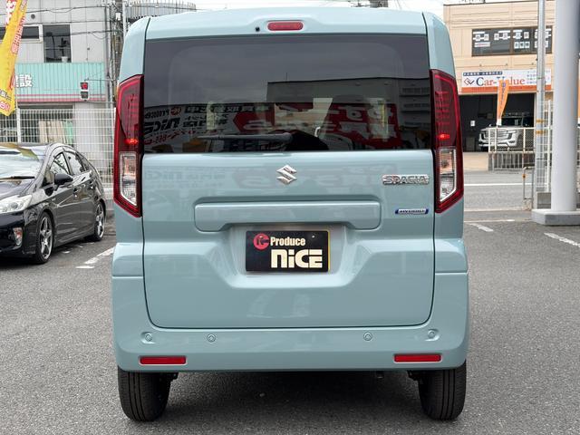 スペーシア ハイブリッドＧ　届出済未使用車　ＬＥＤ　両側スライドドア　衝突軽減ブレーキ　レーンキープアシスト　スマーートキー　車線逸脱警報機能　障害物センサー　禁煙車　電動格納ミラー　アイドリングストップ　オートエアコン　ＡＢＳ（80枚目）