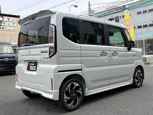 スペーシアカスタム ハイブリッドＸＳターボ　届出済未使用　シートヒーター　衝突軽減　両側パワスラ　ヘッドアップディスプレイ　ＬＥＤヘッドライト　ステアリングヒーター　電動パーキングブレーキ　禁煙車（24枚目）