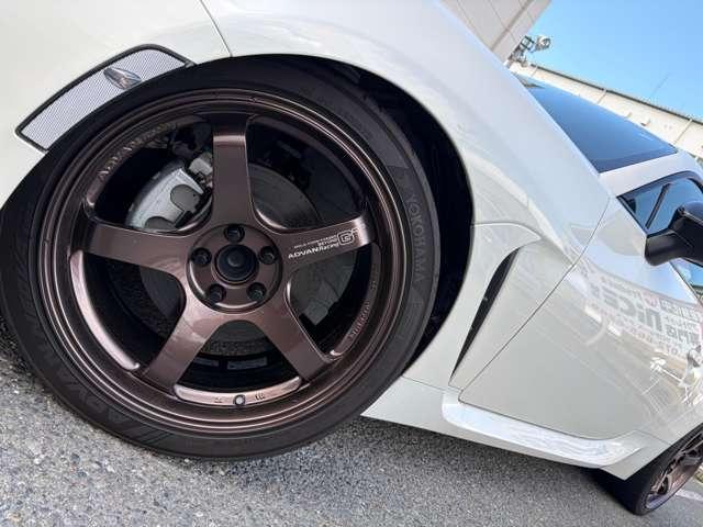 GR86 RC ADVAN18インチホイール 7インチディスプレイオーディオ 6速MT ETC Bluetooth接続可 スマートキー DUALエアコン LEDヘッドライト 横滑り防止装置 レカロバケットシート(58枚目)