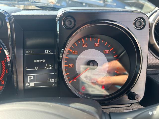 ジムニー ＸＣ　スズキセーフティサポート　クルーズコントロール　衝突被害軽減ブレーキ　ＬＥＤヘッドライト　プッシュボタンスタート　アイドリングストップ　純正アルミホイール　シートヒーター　電動格ドアミラー（44枚目）