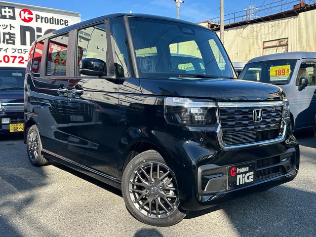 N-BOX 届出済未使用 両側パワスラ シートヒーター LEDヘッドライト 衝突軽減ブレーキ レーダークルコン 電動パーキングブレーキ 禁煙車(26枚目)