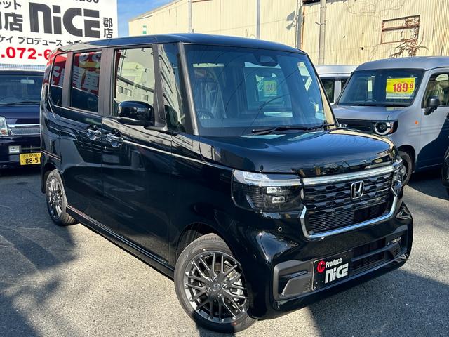 N-BOX 届出済未使用 両側パワスラ シートヒーター LEDヘッドライト 衝突軽減ブレーキ レーダークルコン 電動パーキングブレーキ 禁煙車(27枚目)