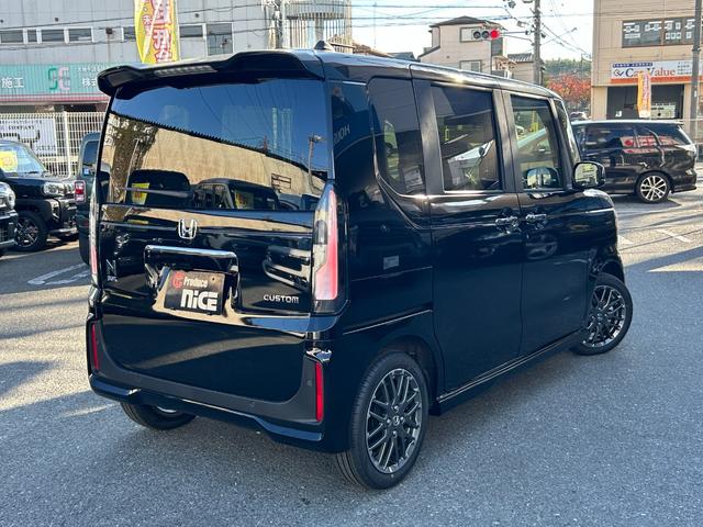 N-BOX 届出済未使用 両側パワスラ シートヒーター LEDヘッドライト 衝突軽減ブレーキ レーダークルコン 電動パーキングブレーキ 禁煙車(31枚目)