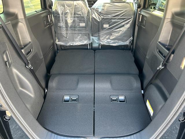 N-BOX 届出済未使用 両側パワスラ シートヒーター LEDヘッドライト 衝突軽減ブレーキ レーダークルコン 電動パーキングブレーキ 禁煙車(48枚目)