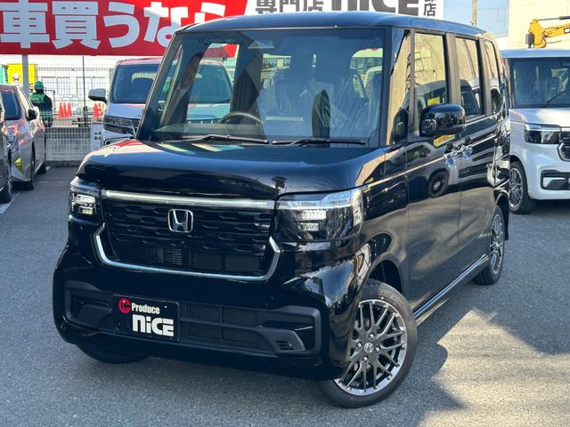 N-BOX 届出済未使用 両側パワスラ シートヒーター LEDヘッドライト 衝突軽減ブレーキ レーダークルコン 電動パーキングブレーキ 禁煙車(65枚目)