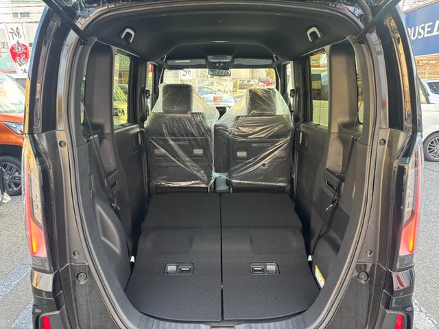 Ｎ－ＢＯＸカスタム ターボ　衝突軽減ブレーキ　レーダークルコン　シートヒーター　電子パーキング　ブレーキホールド　パワースライドドア　レーンキープ　コーナーセンサー　ＬＥＤヘッドライト　プッシュスタート　スマートキー（50枚目）