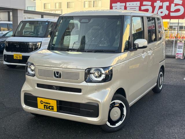 N-BOX ファッションスタイル 届出済未使用 片側電動スライドドア LEDヘッドライト シートヒーター クルーズコントロール 電子パーキングブレーキ ブレーキホールド 障害物センサー 衝突軽減ブレーキ 横滑り防止 オートハイビーム(68枚目)