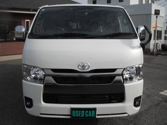 ハイエースバン ロングスーパーＧＬ　ダークプライムＳ　パノラミックビューモニター／デジタルインナーミラー／スカッフプレート／フロアマット／サイドバイザー／ＥＴＣ（2枚目）