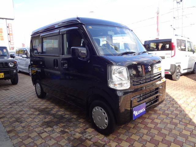 エブリイ ジョイン　１年間走行距離無制限保証　ハイルーフ　両側スライドドア　Ｗエアバック　ＡＢＳ　５ＡＧＳ　電格ミラー　キーレス　ＥＴＣ　ＣＤ＆ＡＵＸ　プライバシーガラス　禁煙車（4枚目）