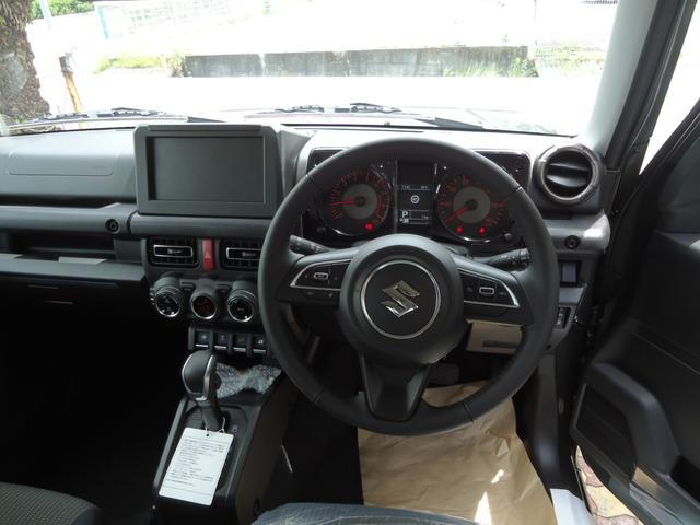 ジムニー ＸＣ　スズキセーフティーサポート　衝突軽減ブレーキ　誤発進抑制機能　ＬＥＤライト　ターボ　サイド＆カーテンエアバッグ　アイドリングストップ　クルコン　シートヒーター　リアソナー　届出済み未使用車（7枚目）