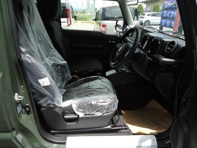 ジムニー ＸＣ　スズキセーフティーサポート　衝突軽減ブレーキ　誤発進抑制機能　ＬＥＤライト　ターボ　サイド＆カーテンエアバッグ　アイドリングストップ　クルコン　シートヒーター　リアソナー　届出済み未使用車（8枚目）