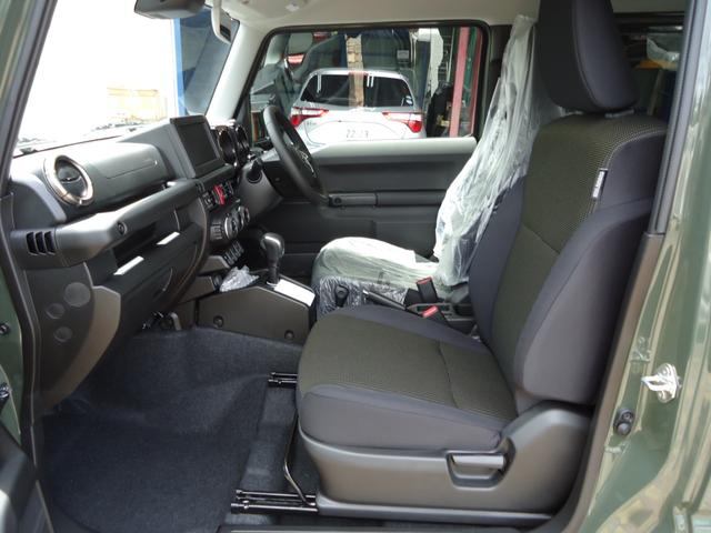 ジムニー ＸＣ　スズキセーフティーサポート　衝突軽減ブレーキ　誤発進抑制機能　ＬＥＤライト　ターボ　サイド＆カーテンエアバッグ　アイドリングストップ　クルコン　シートヒーター　リアソナー　届出済み未使用車（9枚目）